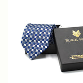 REGAL BLUE CHECKERED TIE